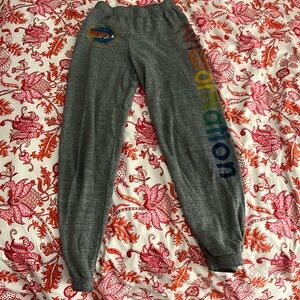 Kids Grey Aviator Nation sweatpants Size 12
